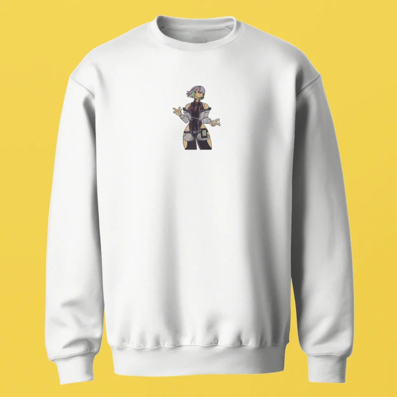Lucy Net Runner | Cyberpunk: Edgerunners | Sweatshirt brodé