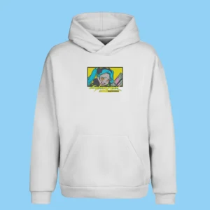 Rebecca Edgerunners Glitch | Cyberpunk: Edgerunners | Sweat à capuche brodé