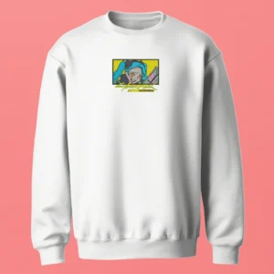 Rebecca Edgerunners Glitch | Cyberpunk: Edgerunners | Sweatshirt brodé
