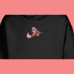 Zero Two Darling Smile | Darling in the Franxx | Sweat à capuche brodé