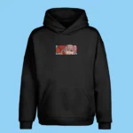 Zero Two Rebel Wink | Darling in the Franxx | Sweat à capuche brodé