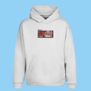 Zero Two Rebel Wink | Darling in the Franxx | Sweat à capuche brodé