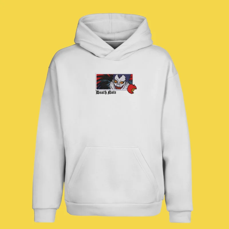 Ryuk Apple Grin | Death Note | Sweat à capuche brodé
