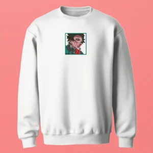 Tanjiro Kamado Demon Mark | Demon Slayer | Sweatshirt brodé
