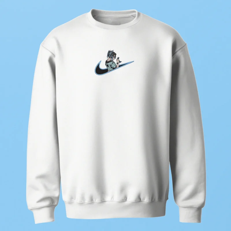 Giyu Tomioka Water Flow | Demon Slayer | Sweatshirt brodé