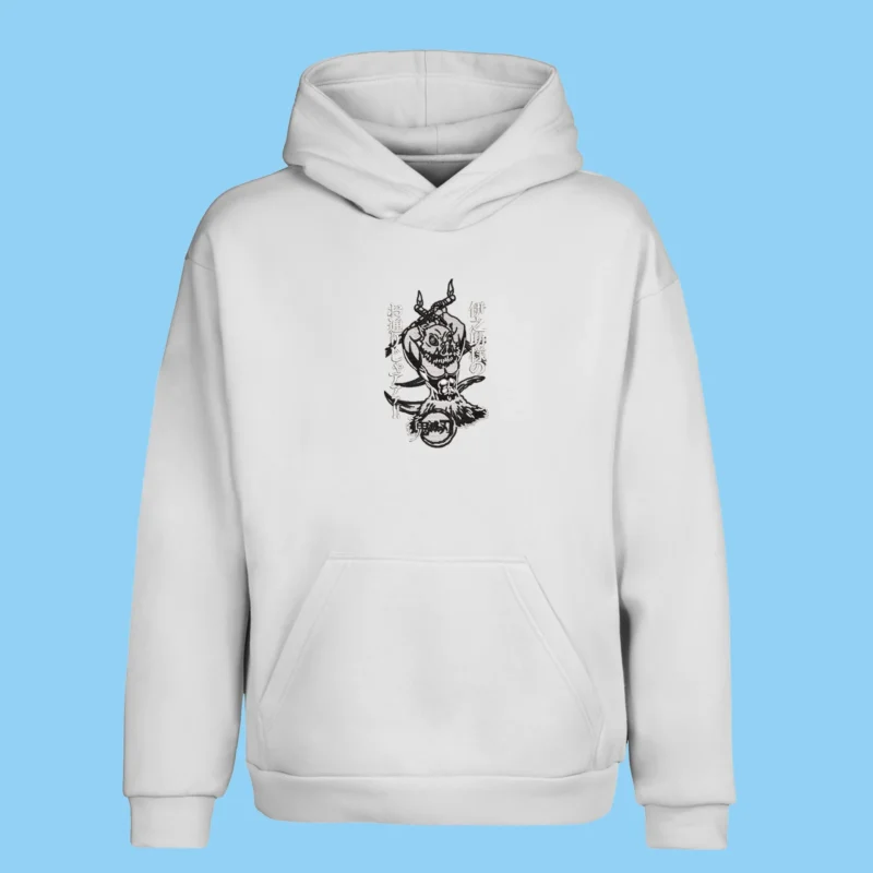 Gyokko Demon Vase | Demon Slayer | Sweat à capuche brodé
