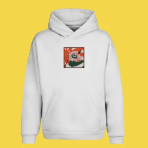 Inosuke Hashibira Angry Mask | Demon Slayer | Sweat à capuche brodé