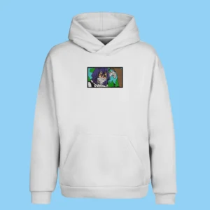 Obanai Iguro Serpent Hashira | Demon Slayer | Sweat à capuche brodé