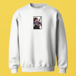 Kokushibo Sword Stance | Demon Slayer | Sweatshirt brodé