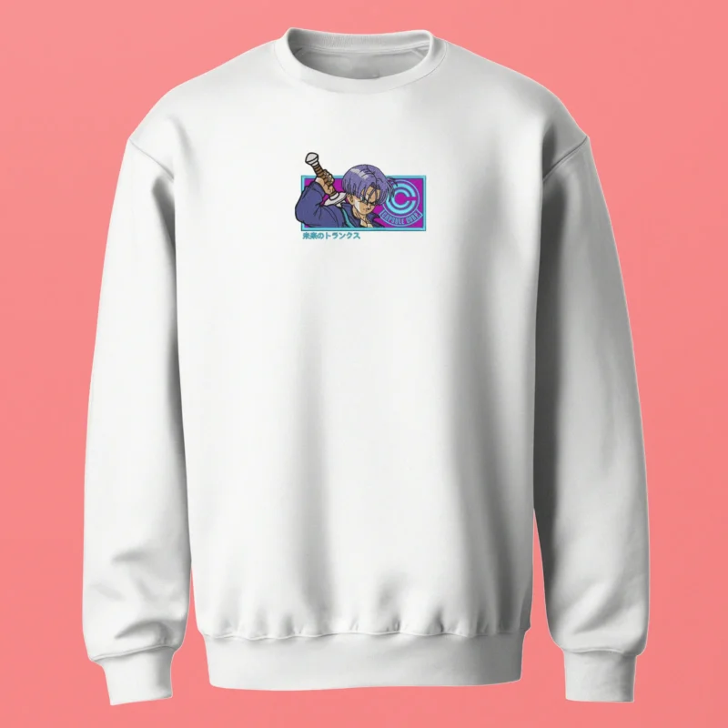 Future Trunks Capsule Strike | Dragon Ball | Sweatshirt brodé