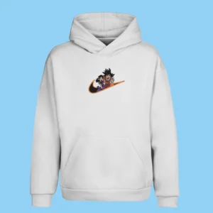 Goku Gohan Family Smile | Dragon Ball | Sweat à capuche brodé