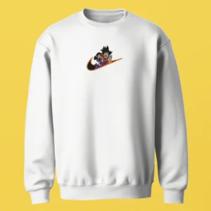 Goku Gohan Family Smile | Dragon Ball | Sweatshirt brodé