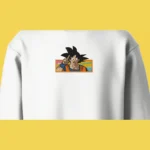 Goku Peace Sign | Dragon Ball | Sweatshirt brodé