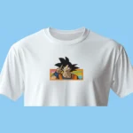 Goku Peace Sign | Dragon Ball | T-shirt brodé