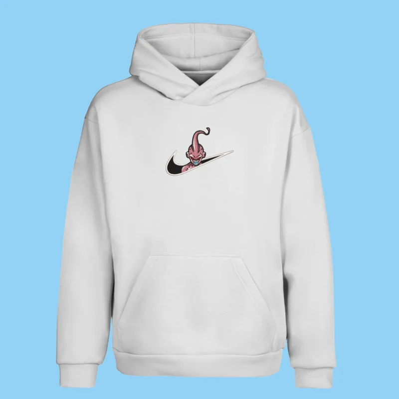 Majin Buu Pink Terror | Dragon Ball | Sweat à capuche brodé