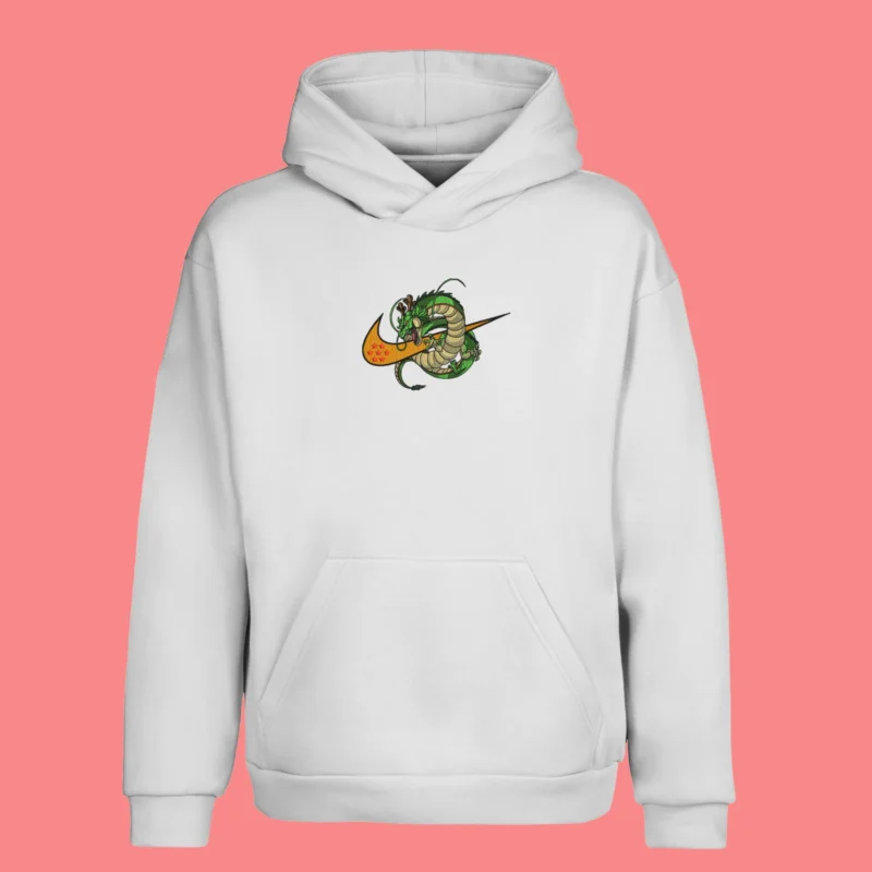 Shenron Dragon Ball Wish | Dragon Ball | Sweat à capuche brodé