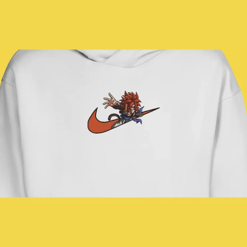 Goku Super Saiyan 4 Rush | Dragon Ball | Sweat à capuche brodé