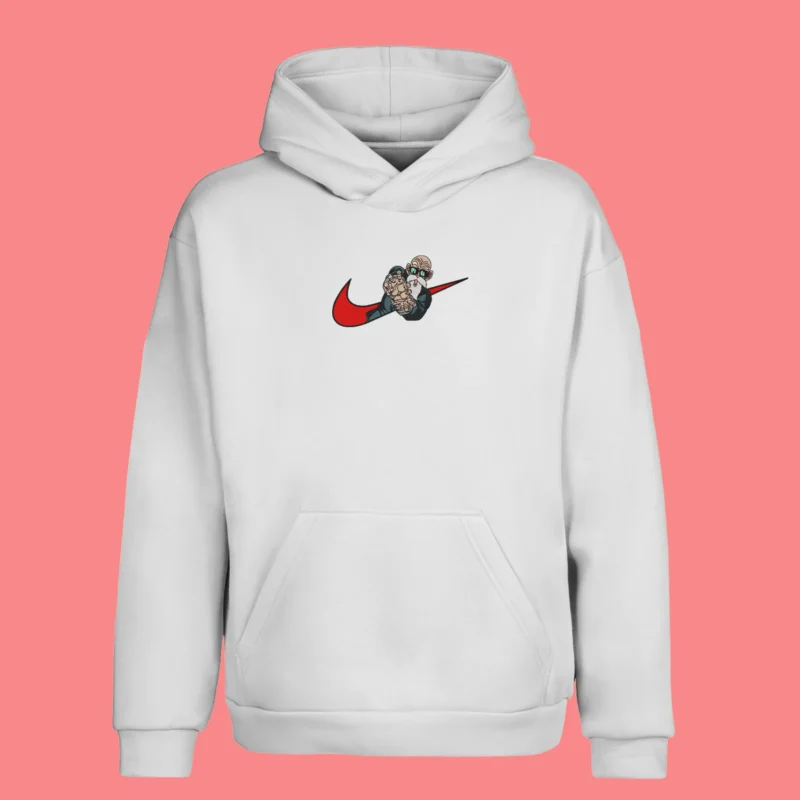 Master Roshi Kame Style | Dragon Ball | Sweat à capuche brodé