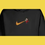 Kid Goku Nimbus Flame | Dragon Ball | Sweat à capuche brodé