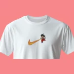 Kid Goku Nimbus Flame | Dragon Ball | T-shirt brodé