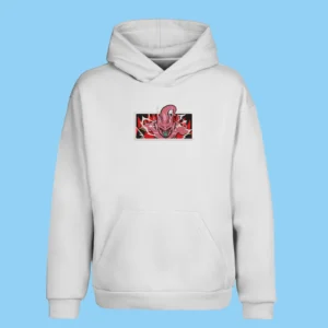 Majin Buu Rage | Dragon Ball | Sweat à capuche brodé
