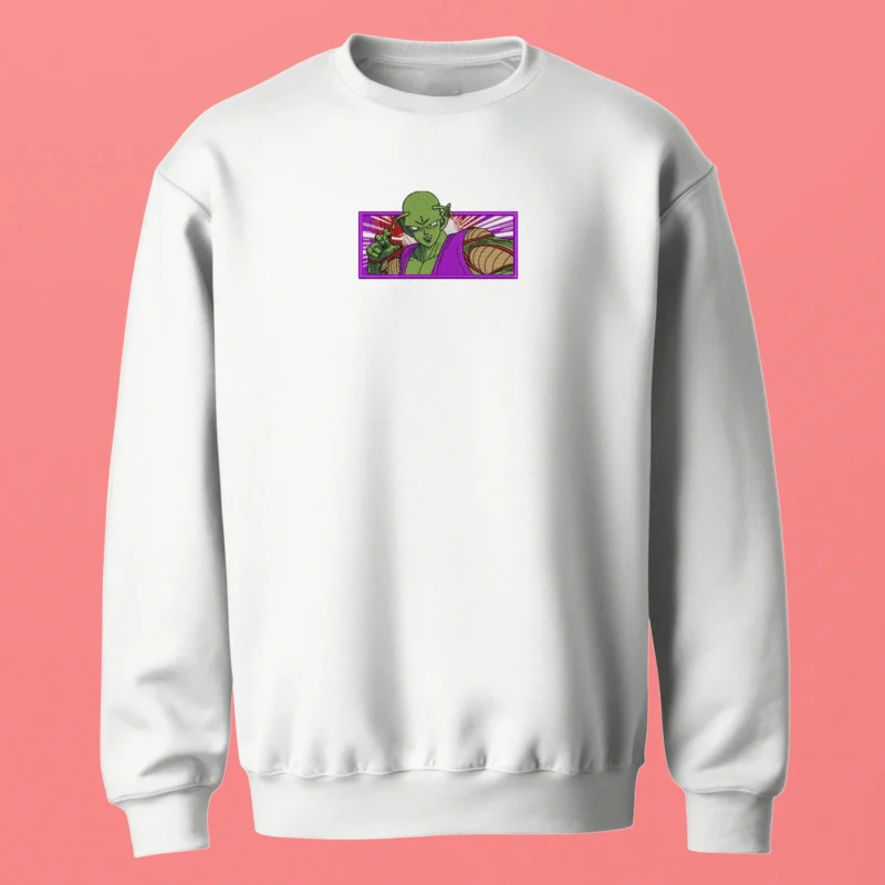 Piccolo Namekian Calm | Dragon Ball | Sweatshirt brodé