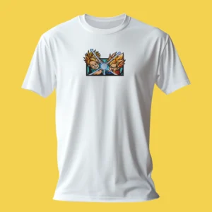 Goten Trunks Fusion Spark | Dragon Ball | T-shirt brodé