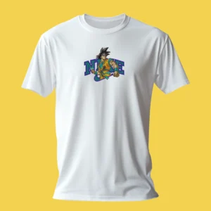 Goku Saiyan Nike Spirit | Dragon Ball | T-shirt brodé