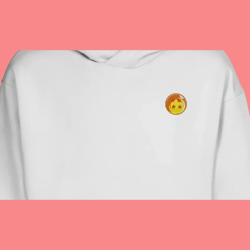 Dragon Ball Four Star Emblem | Dragon Ball | Sweat à capuche brodé