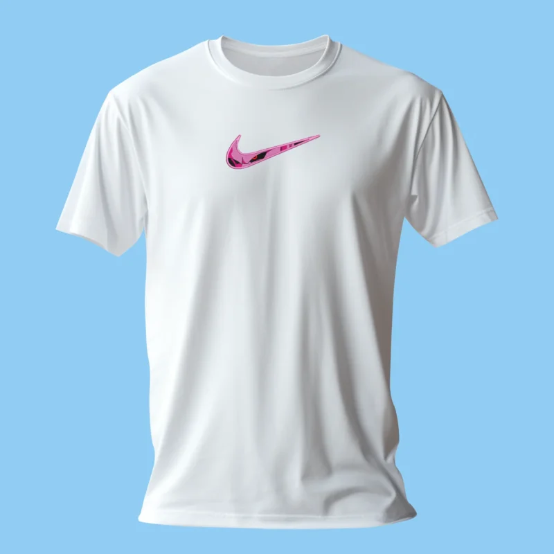 Majin Buu Pink Blade | Dragon Ball | T-shirt brodé