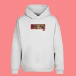 Sweat à capuche brodé Asuka Langley Unit 02 blanc – Evangelion