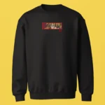 Sweatshirt brodé Asuka Langley Unit 02 noir – Evangelion