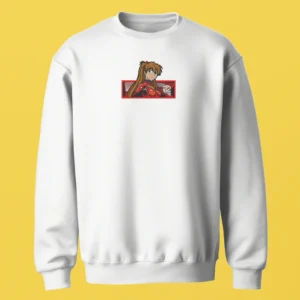 Asuka Langley Pilot Pride | Evangelion | Sweatshirt brodé