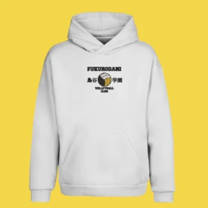 Fukurodani Volleyball Club | Haikyu!! | Sweat à capuche brodé