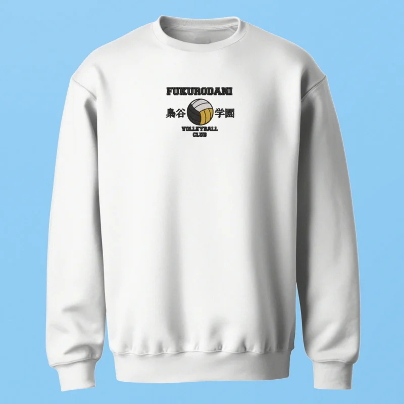 Fukurodani Volleyball Club | Haikyu!! | Sweatshirt brodé