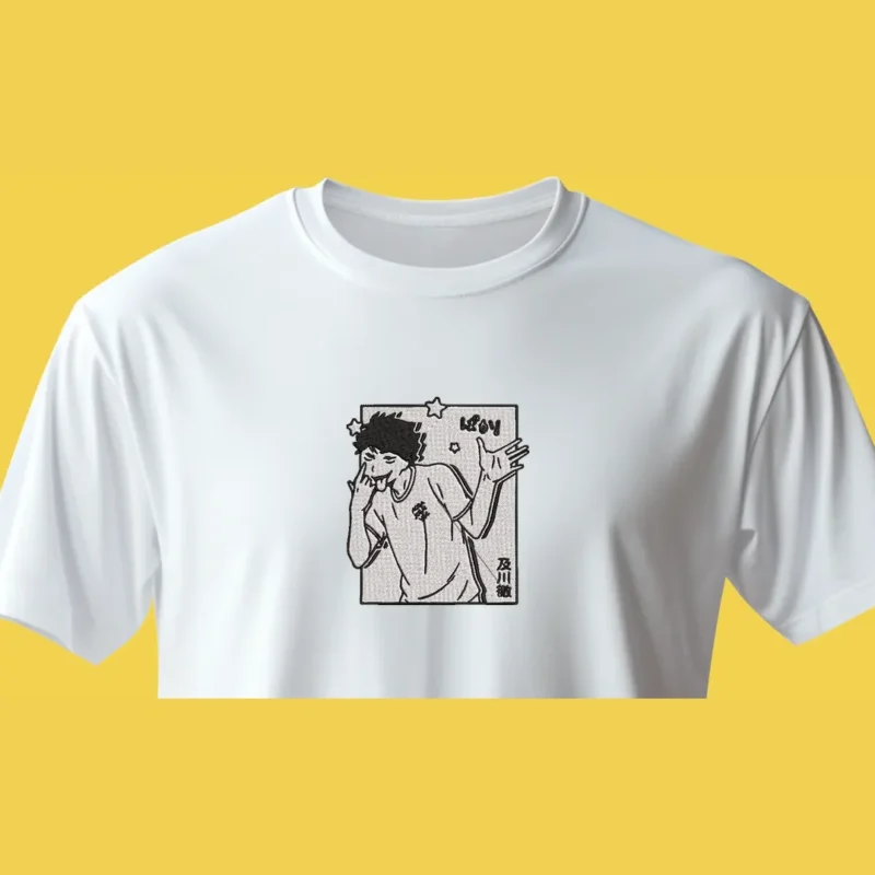 Toru Oikawa Star Pose | Haikyu!! | T-shirt brodé