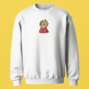 Kenma Kozume Hoodie Mood | Haikyu!! | Sweatshirt brodé