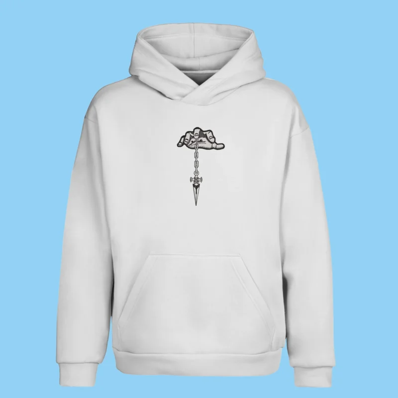 Kurapika Chain Judgment | Hunter x Hunter | Sweat à capuche brodé