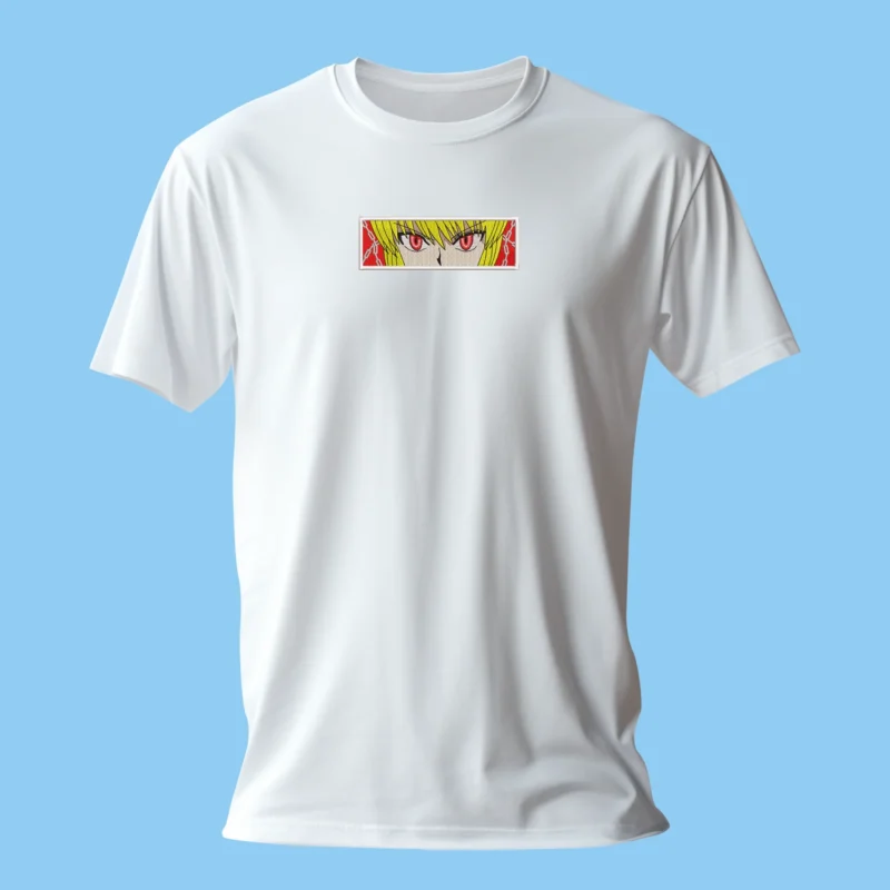 Kurapika Scarlet Eyes | Hunter x Hunter | T-shirt brodé Kurapika Scarlet Eyes | Hunter x Hunter | T-shirt brodé
