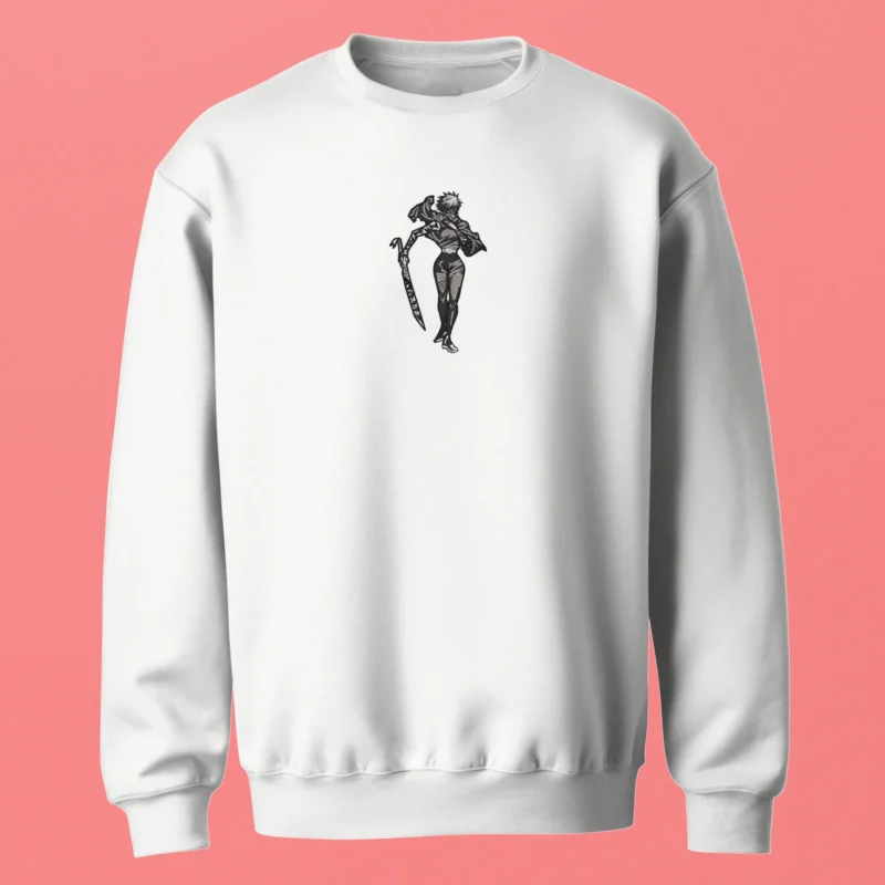 Toji Fushiguro Blade Walk | Jujutsu Kaisen | Sweatshirt brodé