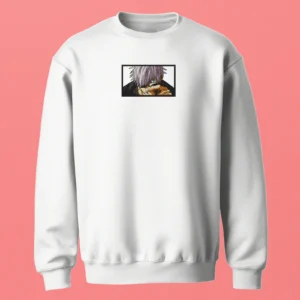Satoru Gojo Limitless Gaze | Jujutsu Kaisen | Sweatshirt brodé