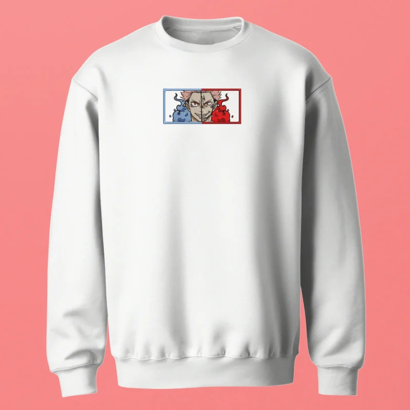 Yuji Sukuna Split Soul | Jujutsu Kaisen | Sweatshirt brodé