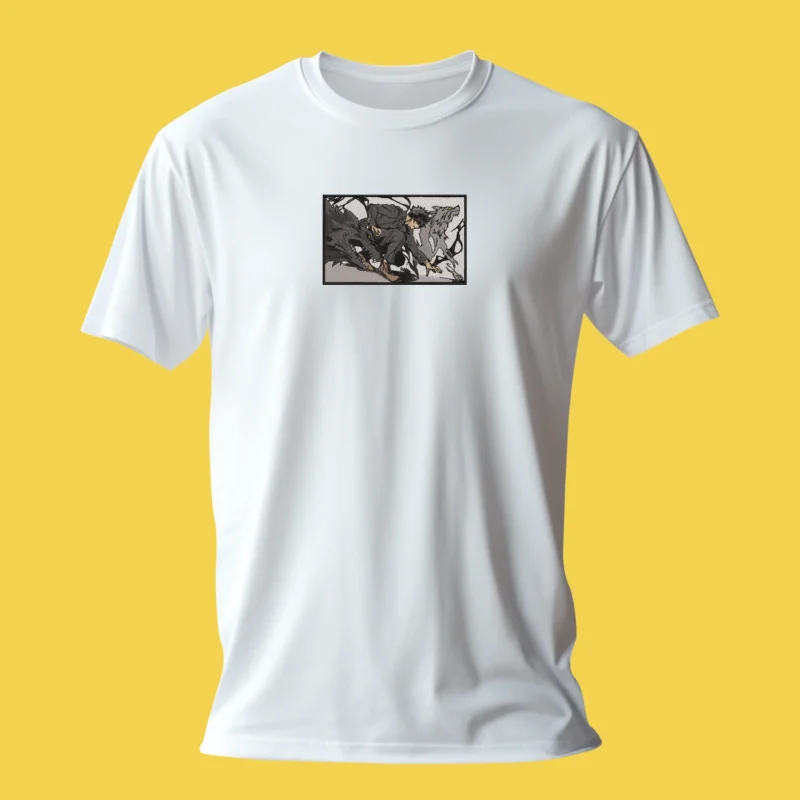 Megumi Divine Dogs | Jujutsu Kaisen | T-shirt brodé