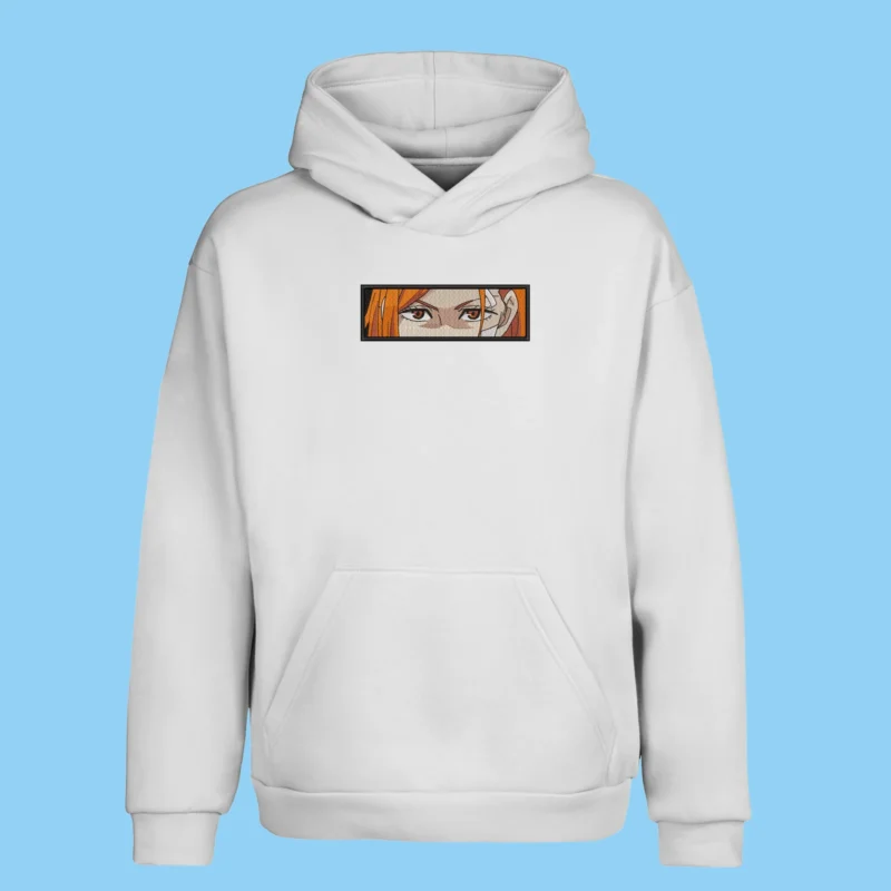 Nobara Kugisaki Fierce Eyes | Jujutsu Kaisen | Sweat à capuche brodé