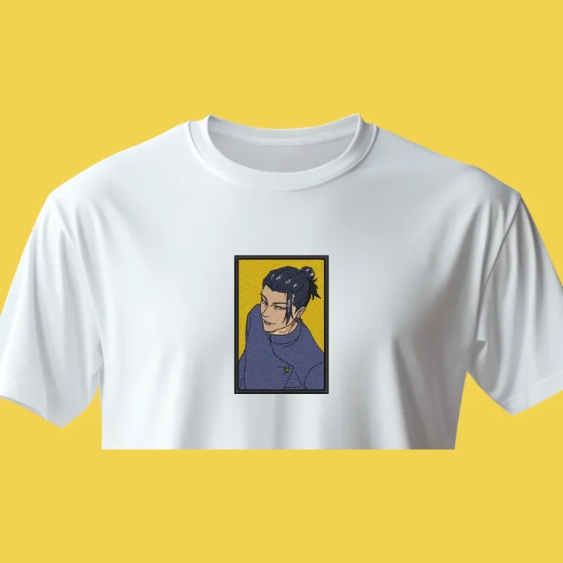 Suguru Geto Portrait | Jujutsu Kaisen | T-shirt brodé