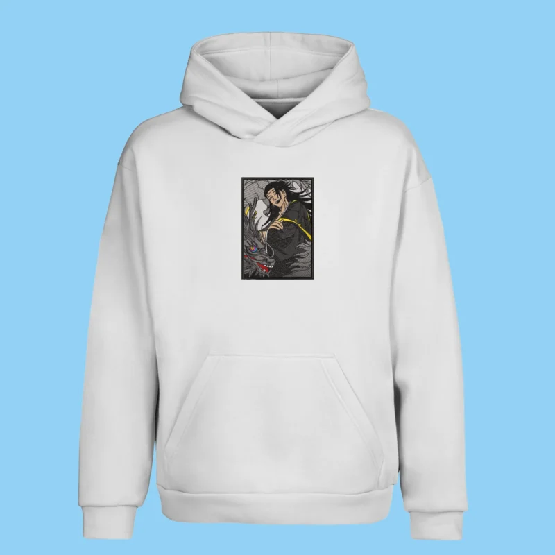 Yuta Okkotsu Rika Shadow | Jujutsu Kaisen | Sweat à capuche brodé