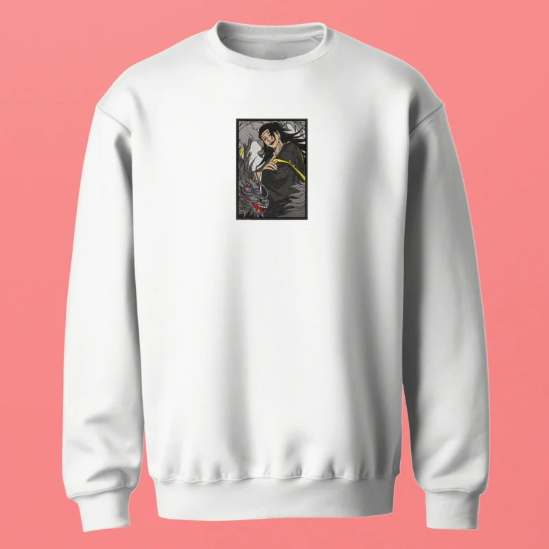 Yuta Okkotsu Rika Shadow | Jujutsu Kaisen | Sweatshirt brodé