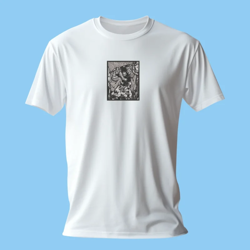 Toji Fushiguro Manga Panel | Jujutsu Kaisen | T-shirt brodé