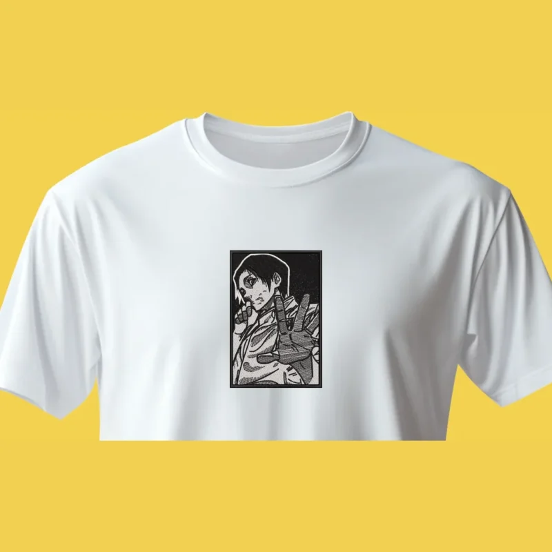 Maki Zenin Manga Panel | Jujutsu Kaisen | T-shirt brodé