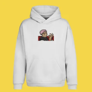 Sukuna Malevolent Grin | Jujutsu Kaisen | Sweat à capuche brodé